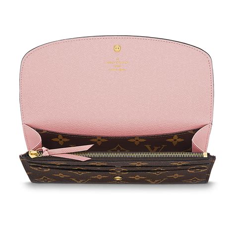 lv emilie wallet monogram canvas sg|louis vuitton emilie.